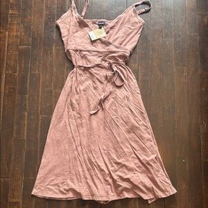 Women's Patagonia Pink Wrap Dress